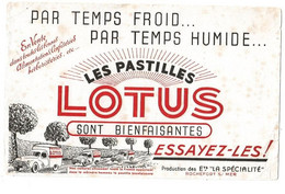 Buvard Les Pastilles Lotus - L