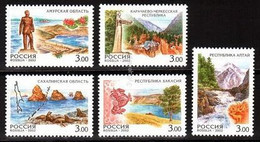 RUSSIE/RUSSIA/RUSSLAND/ROSJA 2002 MI.951-55** ,ZAG.719-23,YVERT. - Unused Stamps