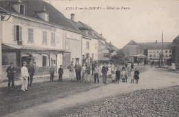 (Doubs)  CPA  L ' Isle Sur Le Doubs  Hôtel De Paris - Isle Sur Le Doubs