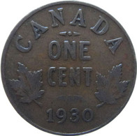 LaZooRo: Canada 1 Cent 1930 VF Hate - Canada