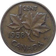 LaZooRo: Canada 1 Cent 1958 XF - Canada