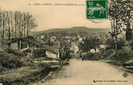 Port De Penne Et St Sylvestre * Route , Attelage Boeufs , Village - Autres & Non Classés