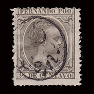 Fernando Poo.1896-00.Alfonso XIII.5ct S 1/8ct Nuevo*.Edifil 40 - Fernando Po