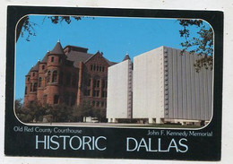 AK 064004 USA - Texas - Dallas - Old Red County Courthouse - Jon F. Kennedy Memorial - Dallas