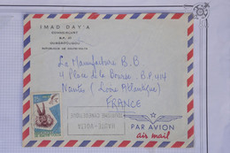 AX15  HAUTE VOLTA  BELLE LETTRE  1950  OUAGADOUGOU POUR  NANTES  FRANCE  + AFFRANCH. PLAISANT - Cartas & Documentos