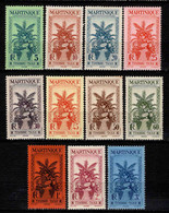 Martinique - 1933  - Taxe  12 à 21  - Neufs ** - MNH - Timbres-taxe