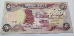 IRAQ , 5 DINARS , 1980 , P-70 AU/UNC - Iraq