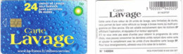 Carte Lavage - France -BP - Carte Lavage 24 - Buée Nouveau Logo - Gem5 Red, N° 00159563 - Car Wash Cards
