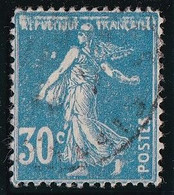 France N°192 - Variété Légende Totalement Défectueuse - Oblitéré - TB - 1906-38 Säerin, Untergrund Glatt