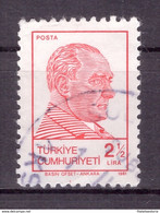 Turquie 1981 - Oblitéré - Mustafa Kemal Atatürk - Michel Nr. 2583 Série Complète (tur431) - Usados