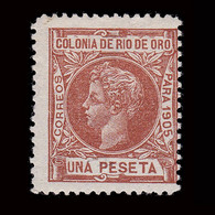 España.RÍO DE ORO.1905. Alfonso XIII.1p.MH. Edifil 11 - Rio De Oro