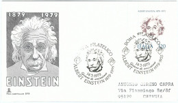 73660 - ITALY  - Postal History -   FDC Cover 1979 - EINSTEIN - Albert Einstein