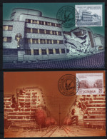 4271 Yugoslavia 2000 Consequences Of Bombing On The Architecture MC - Cartes-maximum