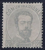 ESPAÑA 1872 - Edifil #123 - MLH * - Nuovi