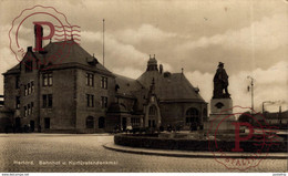 Herford, Bahnhof Und Kurfürsten-Denkmal.R.P.P.C. ALEMANIA // GERMANY // DEUTCHLAND. - Herford