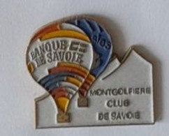 Pin' S  Région, Sport  MONTGOLFIERE  CLUB  DE  SAVOIE  Avec  Sponsor  BANQUE  DE  SAVOIE ( 73 ) - Airships