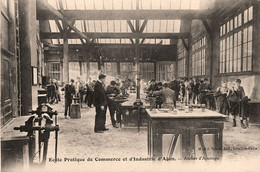 Agen * école Pratique De Commerce Et D'industrie * Atelier D'ajustage * Ajusteur Métier Bois Scierie - Agen