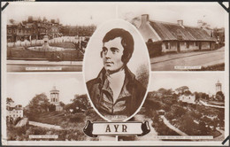 Multiview, Ayr, Ayrshire, 1948 - RP Postcard - Ayrshire