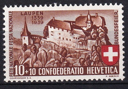 MiNr. 356 Schweiz1939, 15. Juni. „Pro Patria“: 600. Jahrestag Der Schlacht Von Laupen - Postfrisch/**/MNH - Unused Stamps