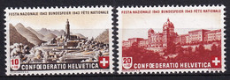 MiNr. 420 - 421 Schweiz1943, 15. Juni. „Pro Patria“: Berufliche Förderung Der Jugend - Postfrisch/**/MNH - Unused Stamps