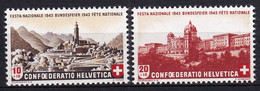 MiNr. 420 - 421 Schweiz1943, 15. Juni. „Pro Patria“: Berufliche Förderung Der Jugend - Postfrisch/**/MNH - Neufs