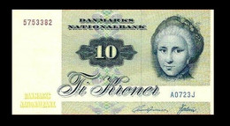 # # # Banknote Dänemark (Denmark) 10 Kroner 1972 AU  # # # - Denmark