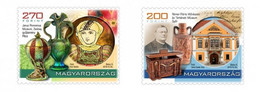 Hungary 2015 Treasures Of Hungarian Museums Set Of 2 Stamps - Ongebruikt