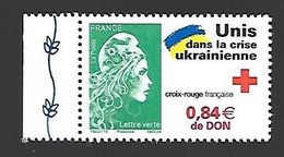 France 2022 - Marianne - Unis Dans La Crise Ukrainienne ** - Unused Stamps