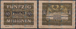 3678 ALEMANIA 1923 GERMANY FUNFZIG MILLIONEN MARK PHOENIX DUSSELDORF 1923 - Non Classificati