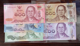 Thailand Banknote 20-50-100-500-1000 Baht Series 16 0S Replacement - Thailand