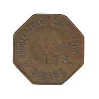 USSEL - 01.04 - Monnaie De Nécessité - 2,500 Kg De Pain Boulangerie Coopérative - Monetary / Of Necessity