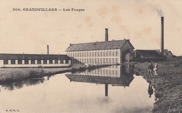 (T.de Belfort)  CPA  Grandvillars  Les Forges - Grandvillars