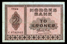 # # # Banknote Norwegen (Norway) 2 Kronen 1944 # # # - Norway