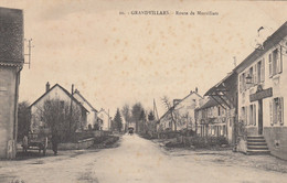 (T.de Belfort)  CPA  Grandvillars  Route De Morvillars - Grandvillars