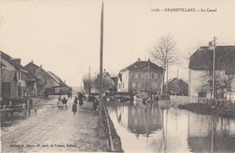 (T.de Belfort)  CPA  Grandvillars  Le Canal - Grandvillars