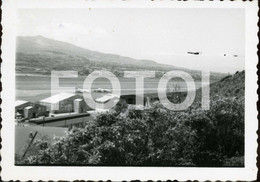 50s ORIGINAL PHOTO BASE DAS LAJES PLANE AVION AIRPORT TERCEIRA AZORES AÇORES PORTUGAL Ns145 - Aviation