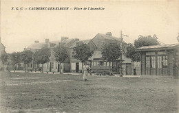 76 - SEINE MARITIME - CAUDEBEC-LÈS-ELBEUF - Place De L'Assemblée - Tramway - 10312 - Caudebec-lès-Elbeuf