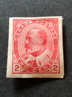 CANADA SG 177  2c Pale Rose Carmine Imperforate MH* - Unused Stamps