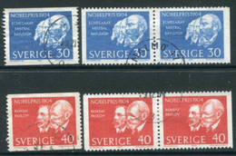 SWEDEN 1964 Nobel Laureates Of 1904 Used.  Michel 529-30 - Used Stamps