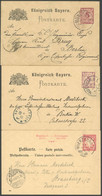 BAYERN 1899, Ritter Karl Von Brug, Begründer Der Luftfahrt In Bayern, Eigenhändig Geschriebene Karten An Moedebeck, Korr - Other & Unclassified