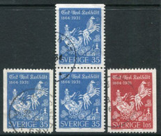 SWEDEN 1964 Karlfeldt Birth Centenary Used.  Michel 515-16 - Oblitérés
