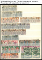 LOTS O, 1918-1922, Gut Sortierte Gestempelte Dublettenpartie Inflation, Ohne Teure Werte, In Meist Sauberer Bedarfserhal - Otros & Sin Clasificación