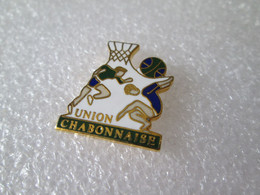 PIN'S   BASKET BALL   UNION  CHABONNAISE      Email Grand Feu - Basketball