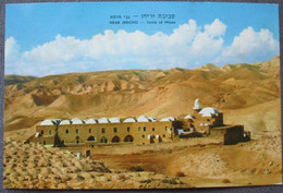 PALESTINE ISRAEL YEHUDA DESERT JERICHO MOSES TOMB AK PC PHOTO CARTOLINA POSTCARD ANSICHTSKARTE CARTE POSTALE CP - Israele