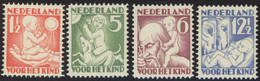 NIEDERLANDE 236-39A **, 1930, Die Vier Jahreszeiten, Gezähnt K 121/2, Postfrischer Prachtsatz, Mi. 65.- - Other & Unclassified