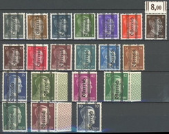 ÖSTERREICH 1945-1949 674-92 **, 1945, 1 - 80 Pf. Grazer-Aufdruck, Postfrischer Prachtsatz, Mi. 160.- - Other & Unclassified