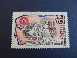 1980 - 1989    - Oblitéré    N°   2566   "    Vicomte De Noailles "          " Chapelle La Reine,"          Net   0.70 - Oblitérés