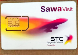 Sawa Visit STC  Gsm Original Chip Sim Card Unused Slight Scratch - Collections