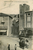 Lavoulte Sur Rhone * La Place Giroud Et La Rue Du Bourg * épicerie * Attelage - La Voulte-sur-Rhône