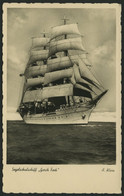 ALTE POSTKARTEN - SCHIFFE KAISERL. MARINE BIS 1918 Segelschulschiff Gorch Fock, Eine Ungebrauchte Karte - Krieg